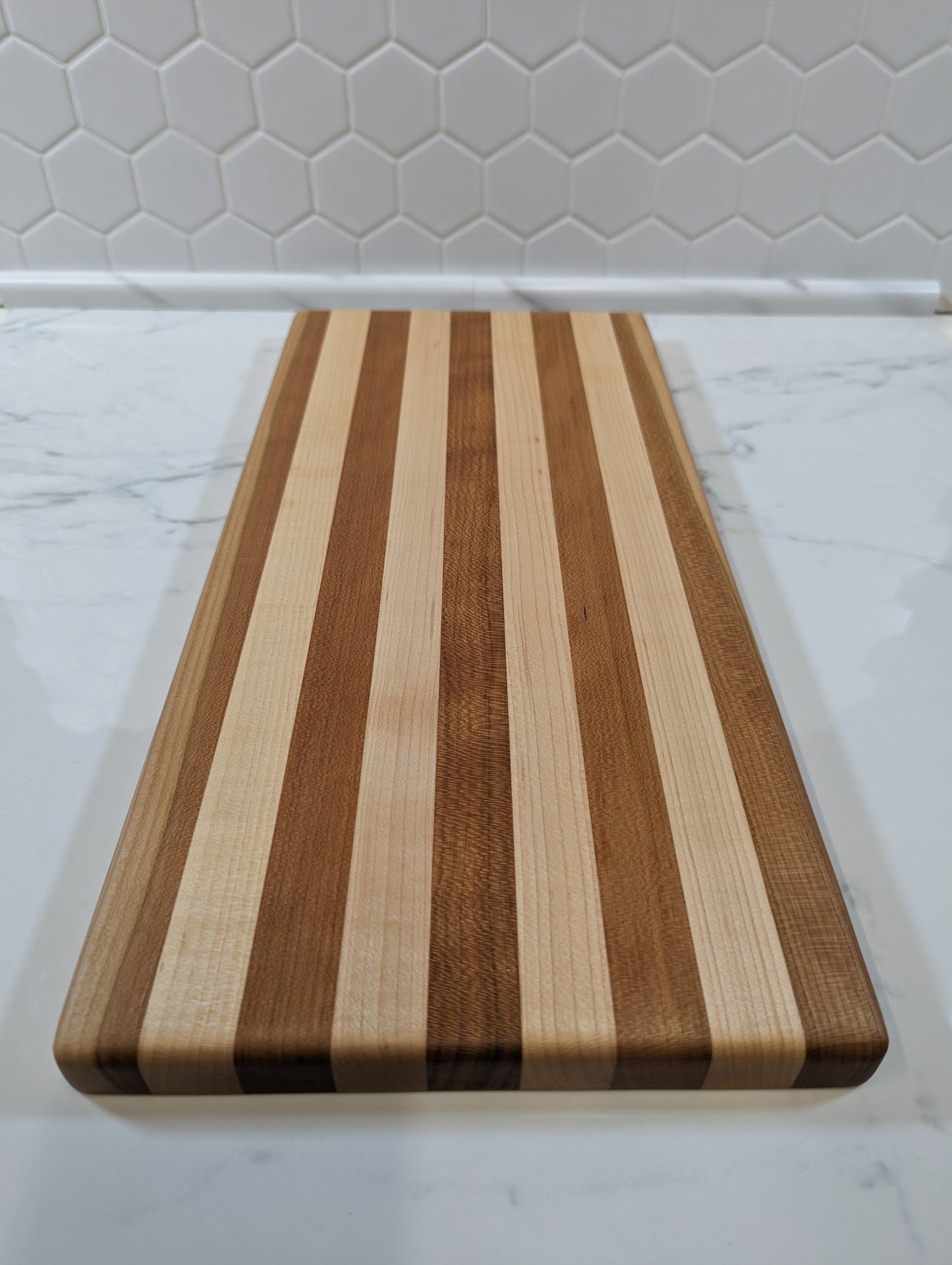 Maple and Cherry Cutting Board - Ready to Ship!