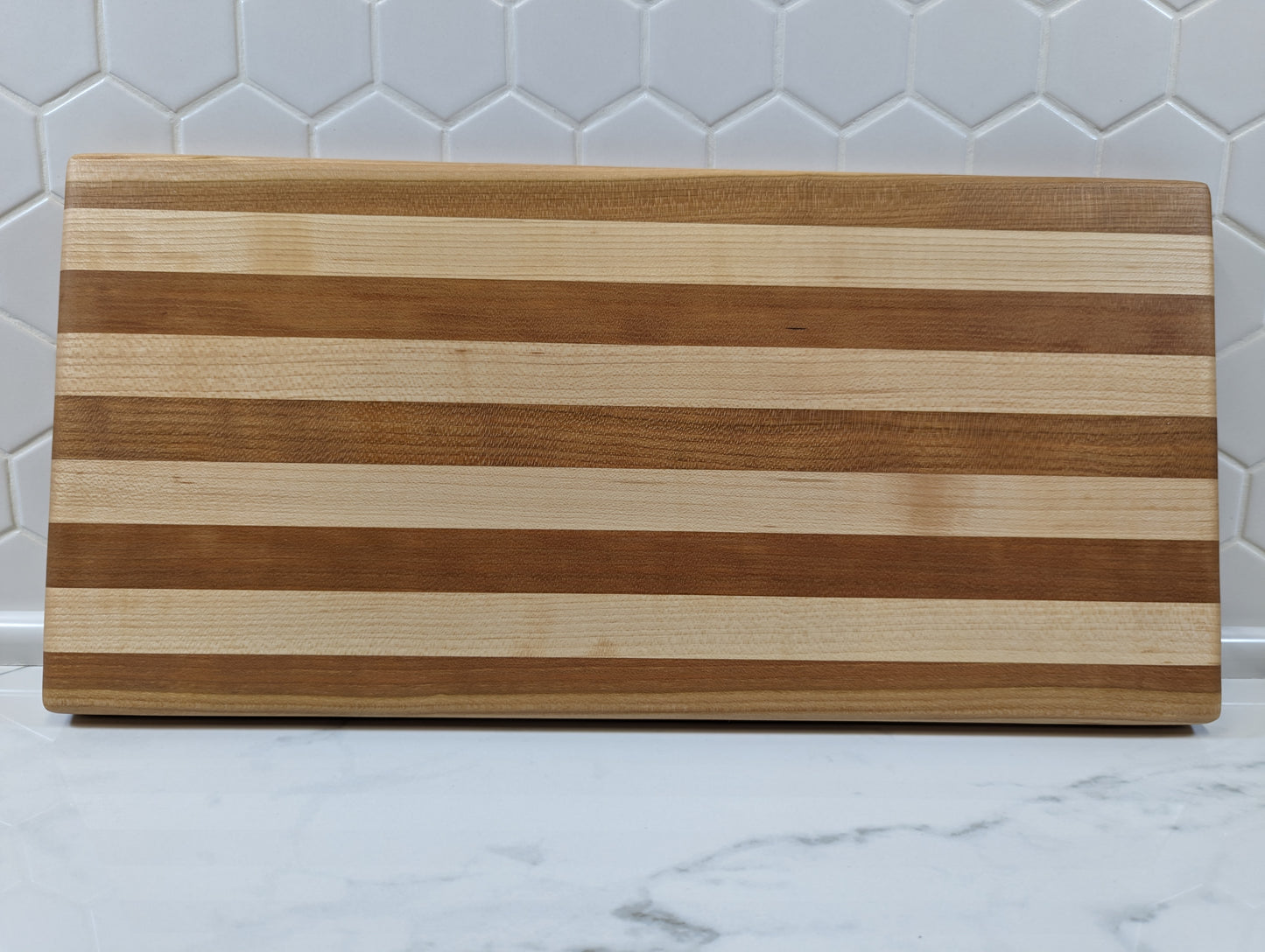 Maple and Cherry Cutting Board - Ready to Ship!