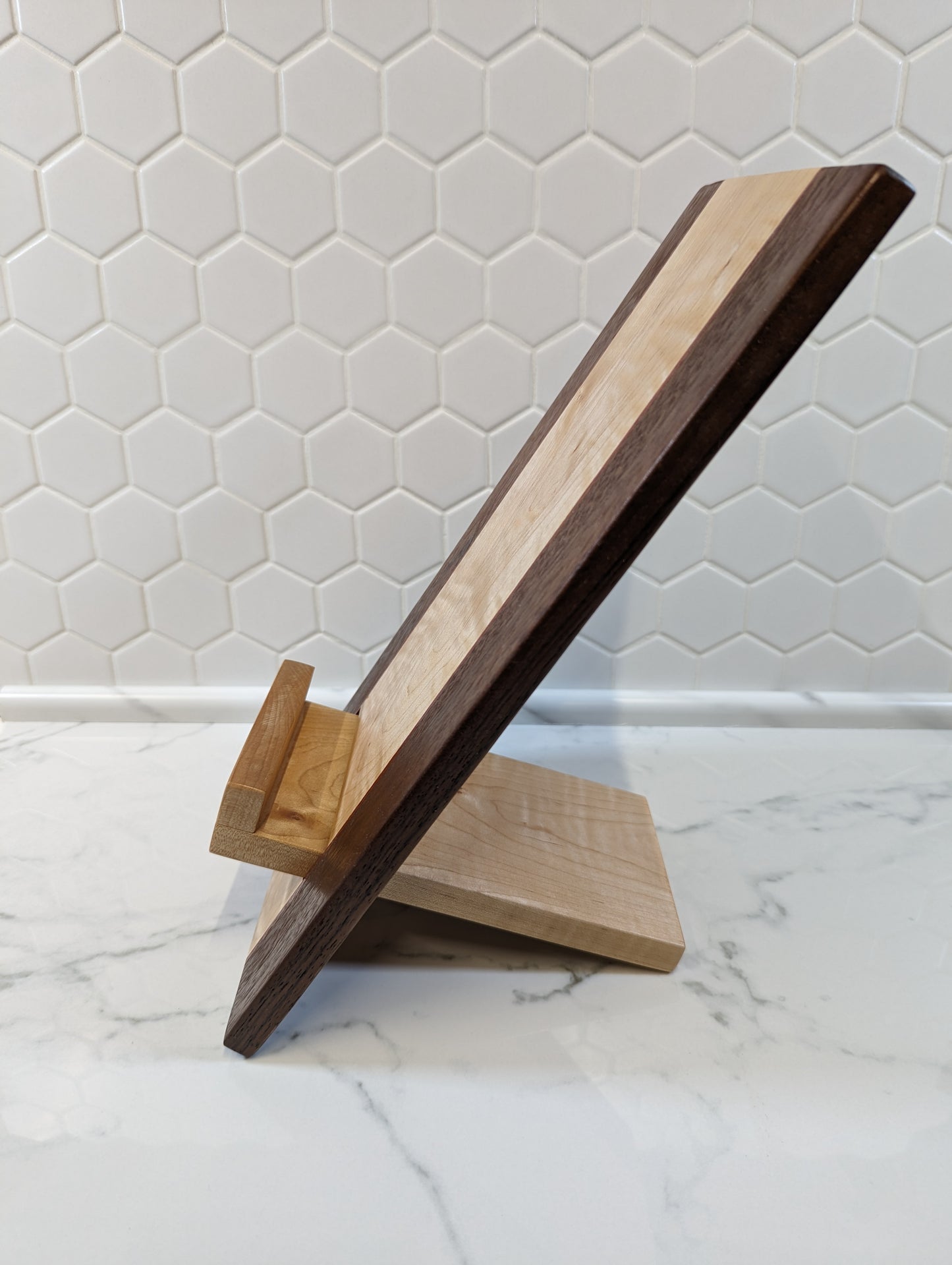 Handcrafted Cookbook Stand