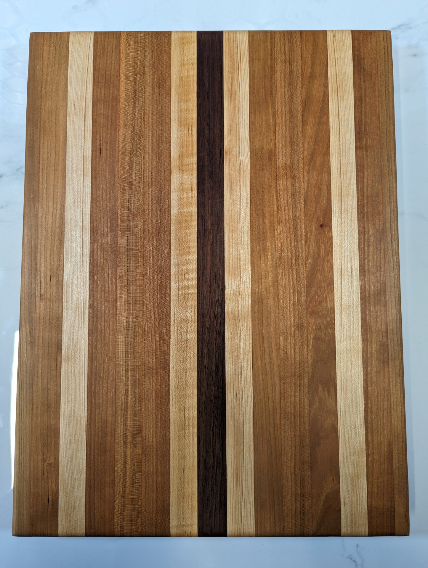 Maple, Cherry and Walnut Cutting Board - Ready to Ship!